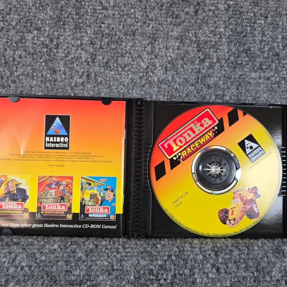 Tonka Raceway PC CD-ROM Game Hasbro Interactive Windows 95/98‎ - Picture 3 of 4